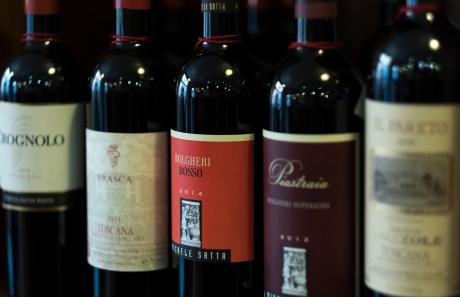 The wines of the Frasca cellar in Cernobbio